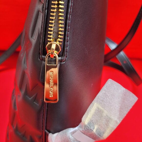 MICHAEL KORS Cindy Large Black Backpack!! - NWT main image 4